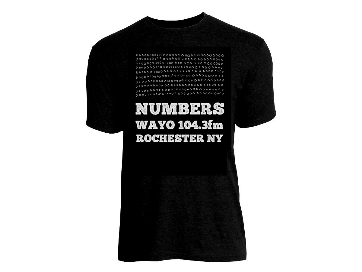 Number t-shirt