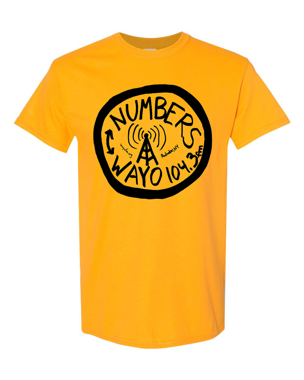 Number t-shirt